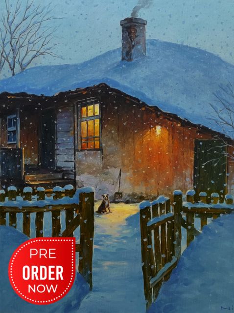 Рисуване по номера - Тишина, 40х50см
