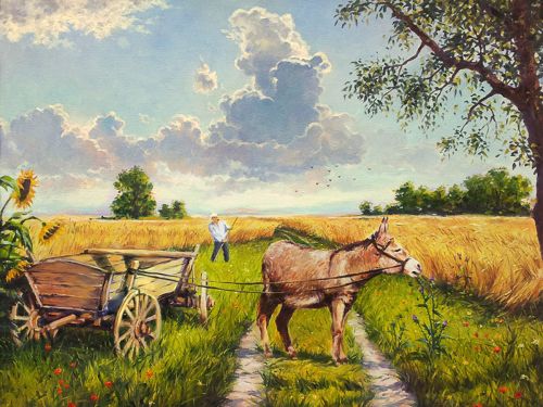 Пъзел - Спомен от детството, 50x70см, 1000 части