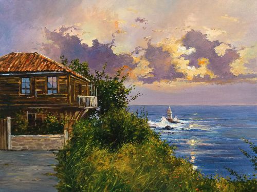 Пъзел - Ахтопол, 50x70см, 1000 части