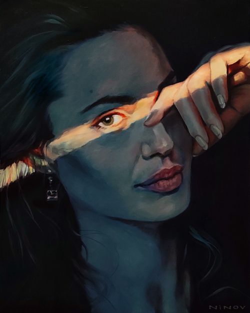 Рисуване по номера - Анджелина, 40х50см