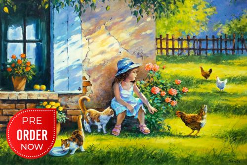 Рисуване по номера - Лятна ваканция, 40х60см