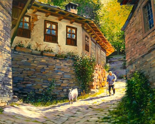 Рисуване по номера - Ранен следобед, 40х50см