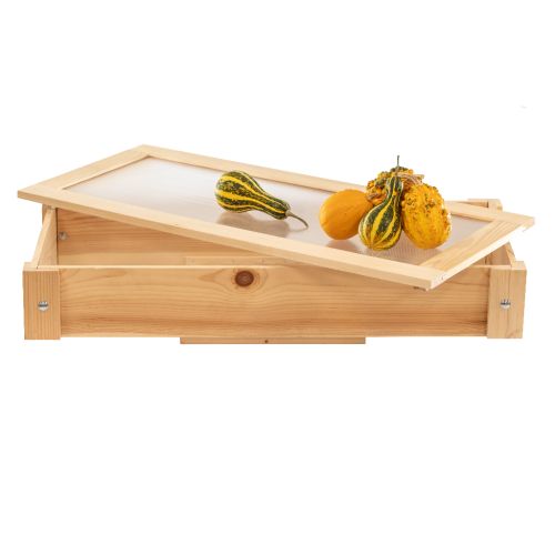 Надстройка за цветарник с капак Натурална- 80x37x13,5см